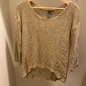 Quinn Tan Sweater Size M